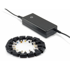 Conceptronic Adaptador e inversor de corriente Interior 90 W Negro