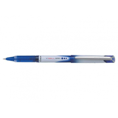 Pilot Boligrafo de Tinta Liquida V Ball Grip 07 - Punta de Bola Conica 0.7mm - Trazo 0.5mm - Grip de Goma - Color Azul