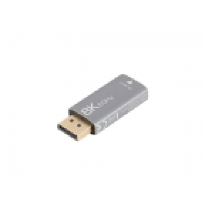 ADAPTADOR LANBERG 8K DISPLAYPORT MACHO/HDMI HEMBRA