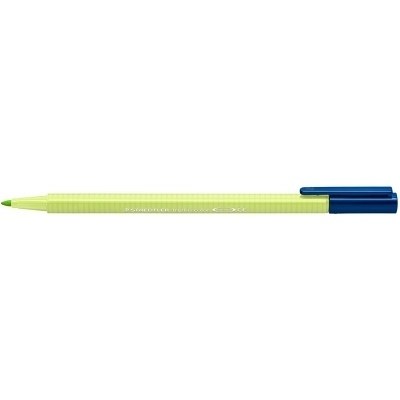 Staedtler Triplus Color 323 Rotulador de Punta Fina - Trazo 1mm Aprox - Tinta Base de Agua - Color Verde Lima