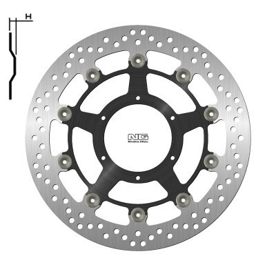 Disco de freno flotante NG 1808G 1808G