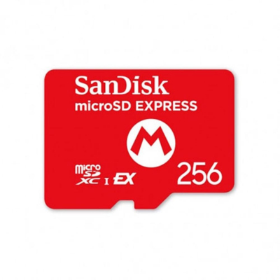 Tarjeta micro sd express sandisk 256gb para nintendo switch 2