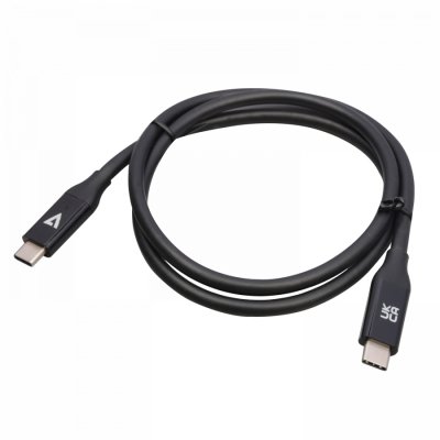 V7USB4-80CM cable USB 0,8 m USB C Negro
