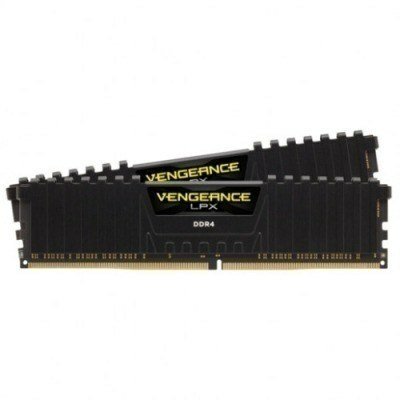 Kit de memoria VENGEANCE® LPX 16GB (2 x 8GB) DRAM DDR4 a 3200 MHz C16 – Negro