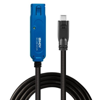 43381 cable USB USB 3.2 Gen 1 (3.1 Gen 1) 8 m USB C USB A Negro, Azul