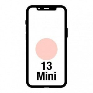 Smartphone Apple iPhone 13 Mini 256GB/ 5.4"/ 5G/ Rosa