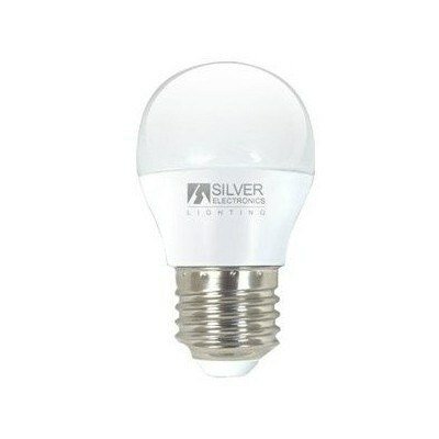 Bombilla LED ESFERICA E27 4,5W 230vac Luz Calida 3000K