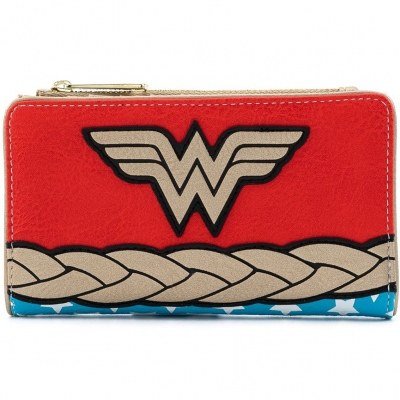Cartera loungefly dc wonder woman logo wonder woman