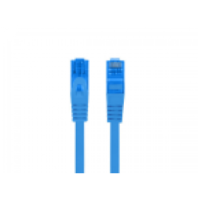 CABLE RED LANBERG LATIGUILLO CAT.6A S/FTP LSZH CCA 5M AZUL FLUKE PASSED