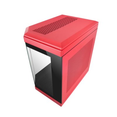 Caja Gaming Semitorre Mars Gaming MC-3T/ Roja