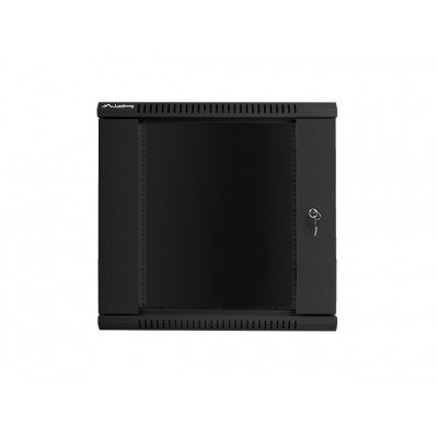 Armario rack lanberg 12u 600x600x635 auto ensamblado 19pulgadas hasta 60 kg negro