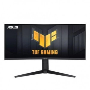 Monitor gaming curvo Asus TUF VG34VQEL1A, 34 pulgadas, UWQHD, VA, 100 Hz, 1 ms MPRT, 1500R, FreeSync, HDR10, HDMI, DP, negro