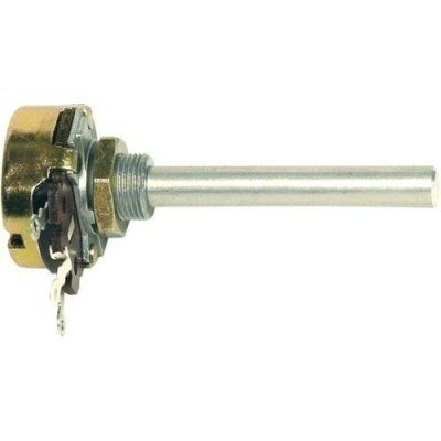 Potenciómetro bobinado 5K 4W - Eje metálico 6 mm