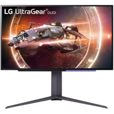 Monitor Gaming LG UltraGear 27GS95QE-B 27/ QHD/ 0.03ms/ 240Hz/ OLED/ Regulable en altura/ Negro