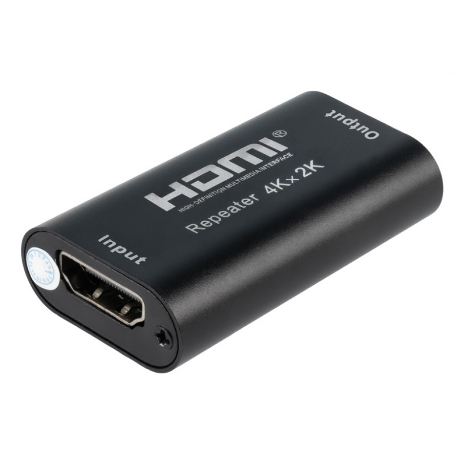 Nanocable Repetidor HDMI, A/H-A/H, NEGRO