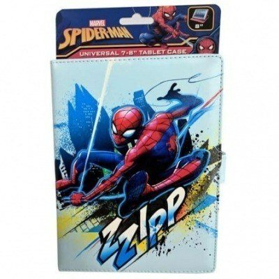 Funda Lazerbuilt Marvel SPIDER-MAN para Tablets de 8