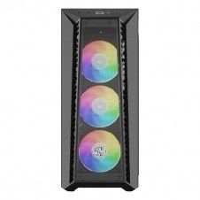 Caja ordenador gaming atx coolermaster mb520 negra cristal templado - 3 x 120mm argb