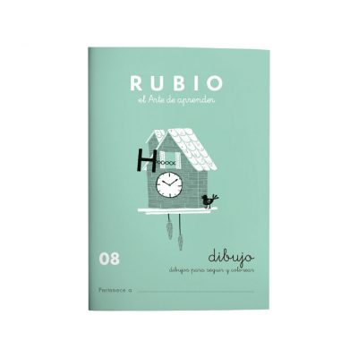 CUADERNO RUBIO A5 ESCRITURA 08 - Pack de 10 unidades