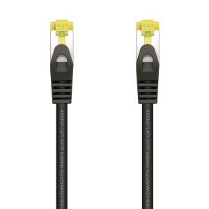 AISENS - CABLE DE RED RJ45 LSZH CAT.7 600 MHZ S/FTP PIMF AWG26, NEGRO,