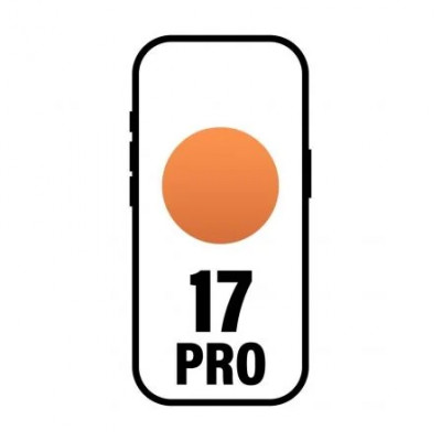 Smartphone Apple iPhone 17 Pro 512GB/ 6.3/ 5G/ Naranja Cosmico
