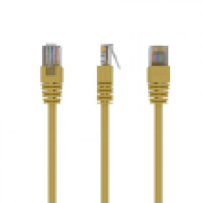 CABLE RED GEMBIRD UTP CAT5E 1M AMARILLO