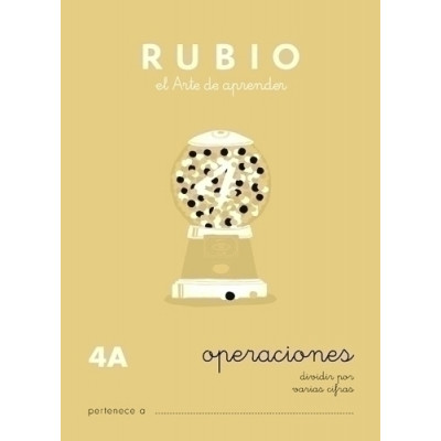 PACK 10 CUADERNOS RUBIO PROBLEMAS 4 P4A