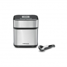 Rommelsbacher IM 12 máquina para helados Heladera tradicional 1,5 L Negro, Acero inoxidable