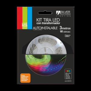 Tira LED KIT Silver Electronics 3000K 540LM 240310