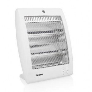 Calefactor infrarrojos Tristar KA5127 eléctrica, cuarzo, 800W, blanco