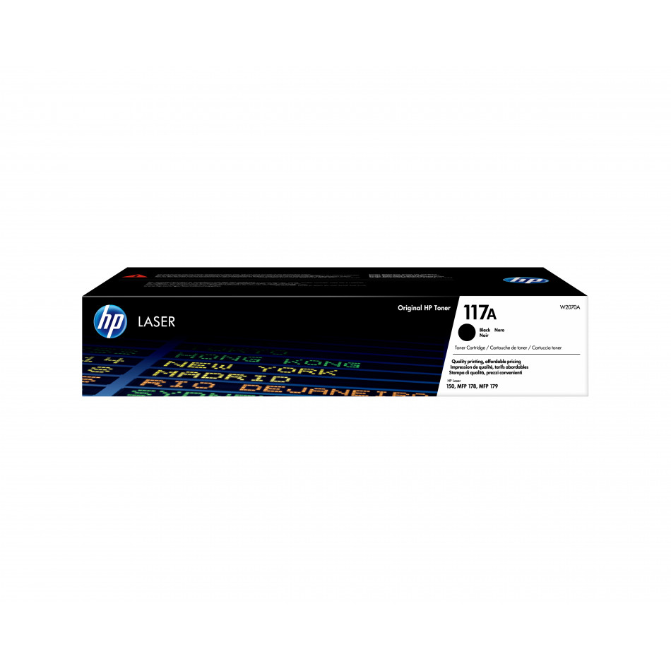 HP Tóner 117A Negro