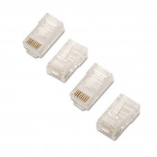BOLSA 100 CONECTORES RJ45 AISENS 8 HILOS CAT.5E AWG24 A138-0292