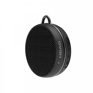 Altavoz portátil Bluetooth Head para bicicleta, 3W, llamadas, TWS, IPX7, autonomía 9 horas, negro