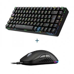 Pack Teclado + Ratón Hiditec Teclado GM1K switch red + Ratón GX30 PRO