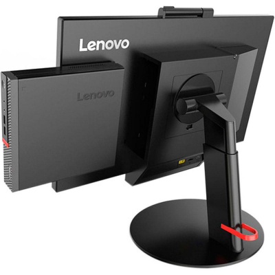Ordenador combo reacondicionado pc mini lenovo m910q - i5 - 6th - 8gb - 256gb ssd - windows 10 pro + monitor reacondicionado 24 pulgadas - sin cable trebol