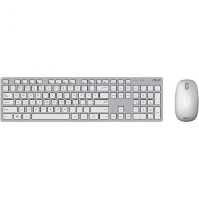 Teclado y Ratón Inalámbricos Asus W5000 Wireless/ Blanco