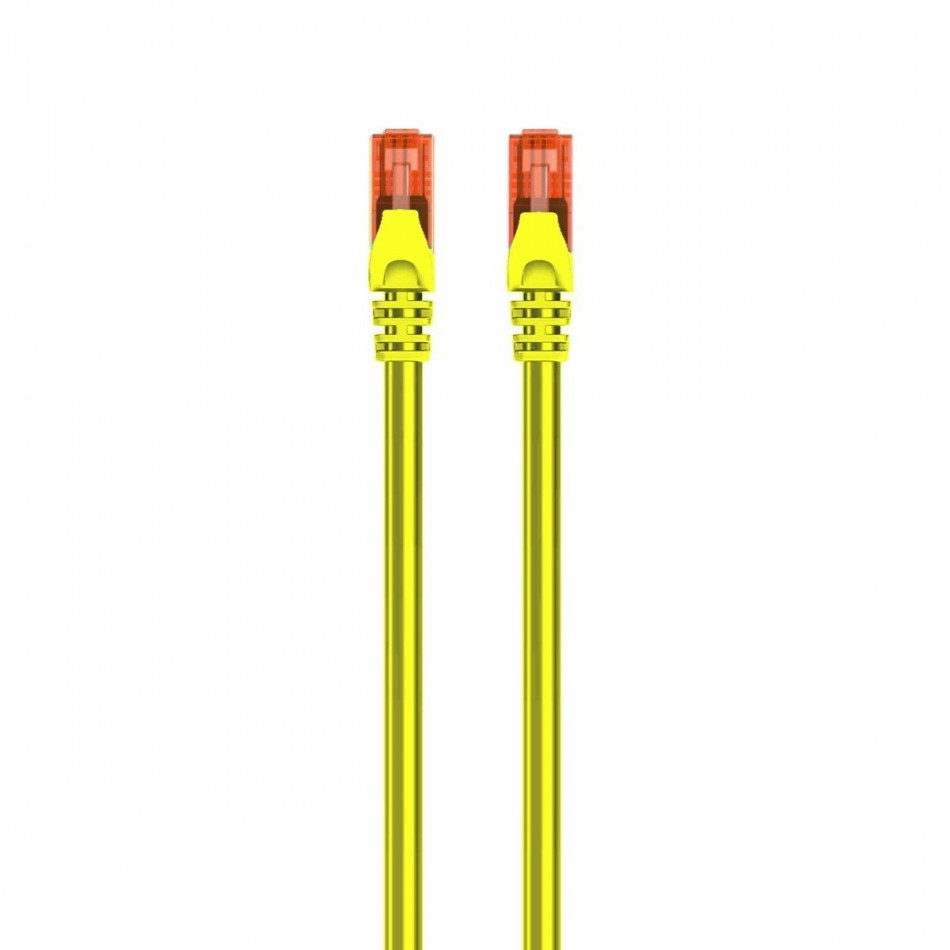 Ewent - IM1011 Cable de Red CAT 6 U/UTP 1 m yellow