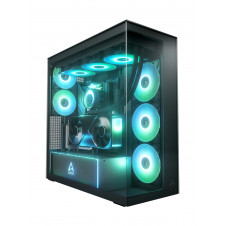 ARCTIC Xtender VG Black (Mirror Glass) Midi Tower Negro