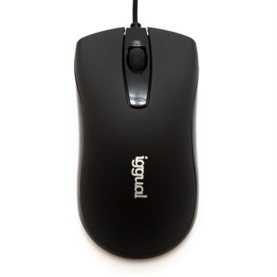 iggual Ratón óptico COM-BUSINESS-1200DPI negro