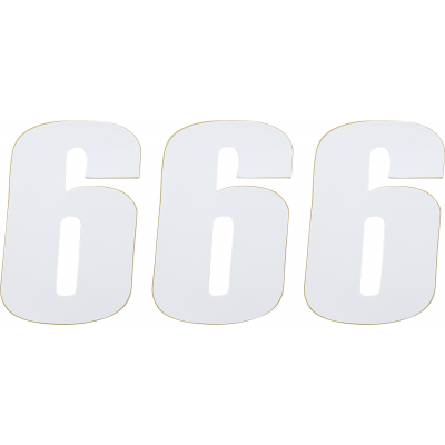 Número de vinilo MOOSE RACING 80006