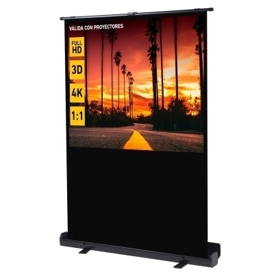 Pantalla phoenix portátil proyección 60pulgadas 122cm facil de transportar