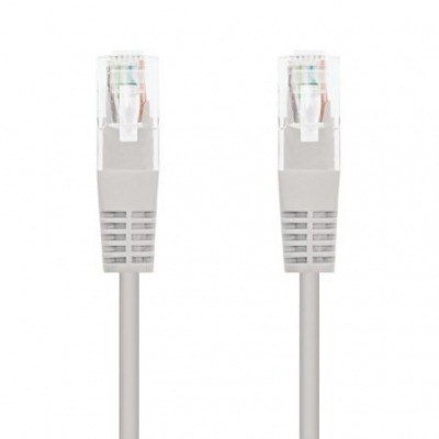 Cable de Red RJ45 UTP Nanocable 10.20.1303 Cat.6/ 3m/ Gris