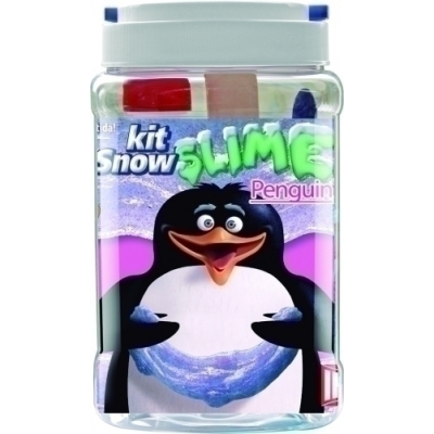 JUEGO INSTANT SLIME KIT SNOW SNOW PINGUI - Pack de 3 unidades