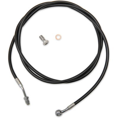 Cable de embrague de vinilo negro LA CHOPPERS LA-8054C13B