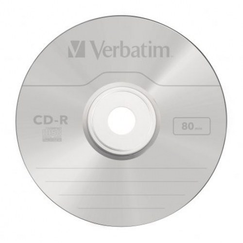 CD-R Verbatim AZO Imprimible 52X/ TarrinA25uds
