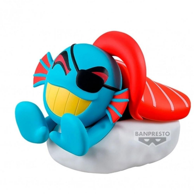 Peluche banpresto undertale food design undyne vol.1 12cm
