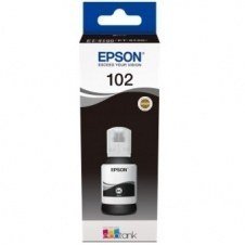 Cartucho tinta epson 102 c13t03r140 ecotank negro ink et - 2700 - et - 2750 - et - 3700 - et - 3750 - et4750