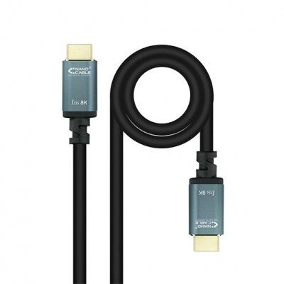 CABLE HDMI 2.1 NANOCABLE IRIS 1.5M NEGRO