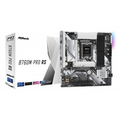 B760M Pro RS Intel B760 LGA 1700 micro ATX