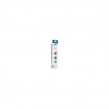 CAJA 6 TARROS PINTURA PARA DEDOS MILAN 25ML COLORES BASICOS 31506