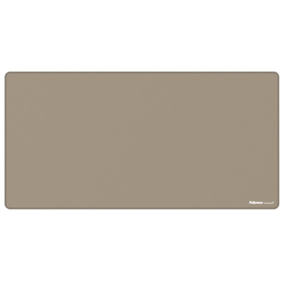 Fellowes Breyta Alfombrilla de Escritorio - Antideslizante - Proteccion Antimicrobiana - Antirreflectante - Fabricado con Material Reciclado - 40x80x0.25cm - Color Beige Arena
